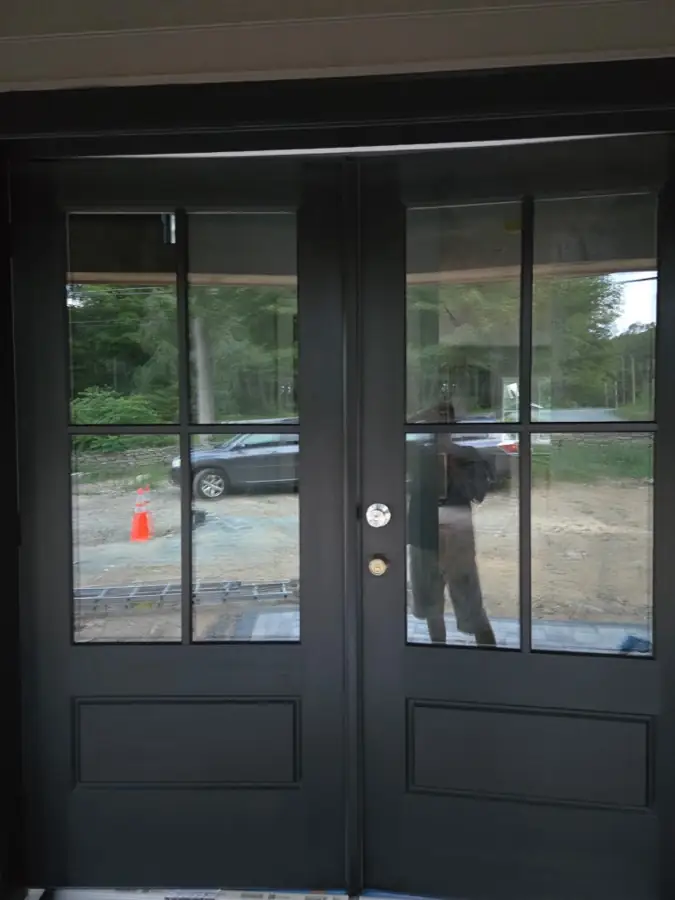 Framed interior opening detail by Pandora Group LLC.