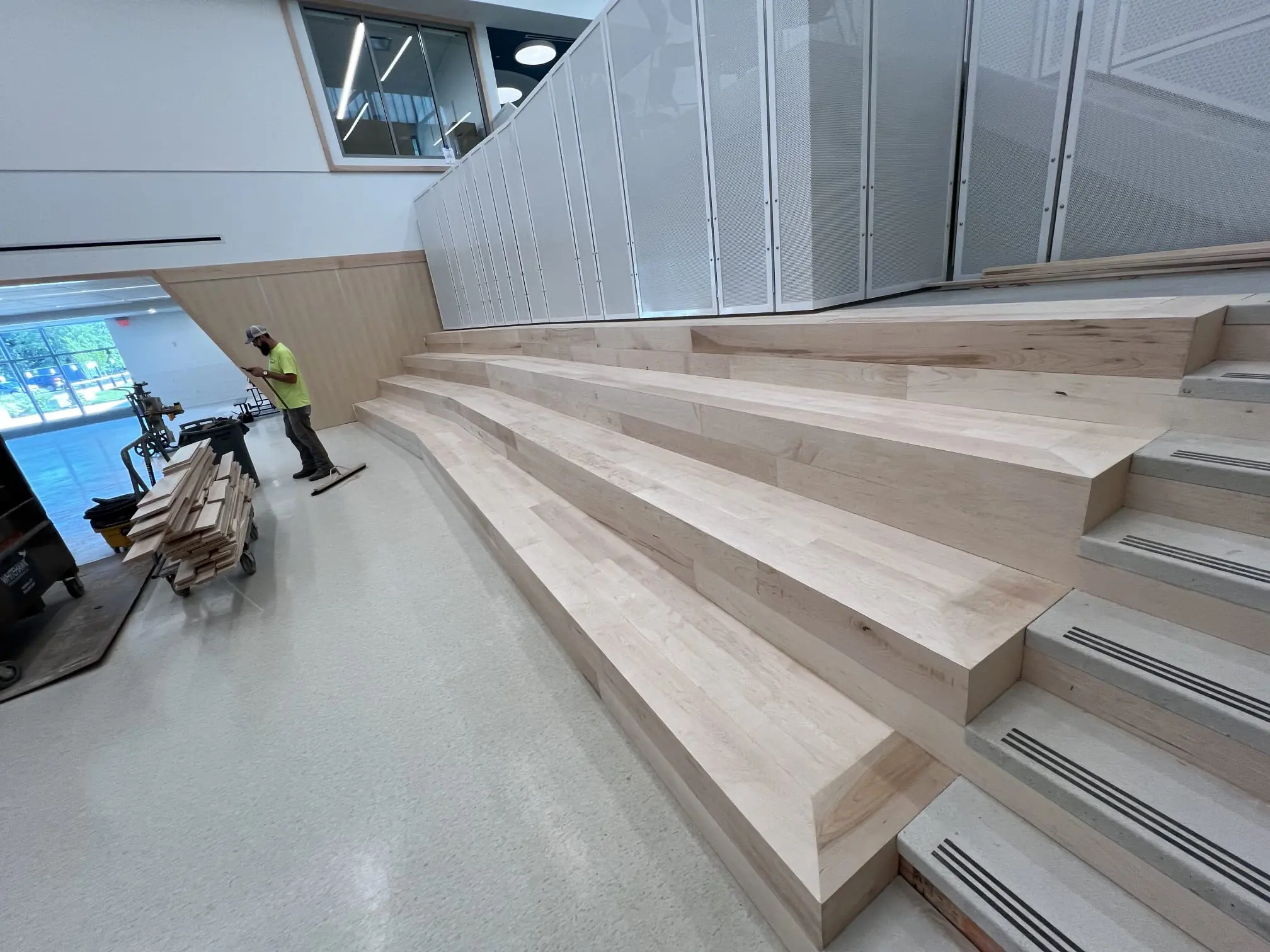 Pandora outdoor pavilion and custom finish project